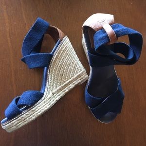Tory Burch Espadrille Wedges